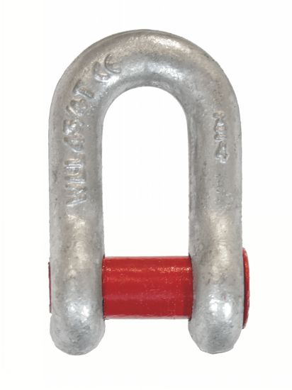5 Tonnes Manille Droite Zinguée MDV Avec Axe Vissé - Capacité 0,07 T à 12,5 T - Manilles Lyre 1t