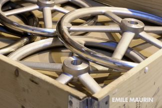Volant &agrave; bras &agrave; moyeu renforc&eacute; - Fabrication sp&eacute;ciale