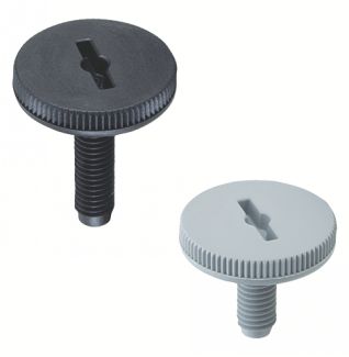 Vis molet&eacute;e plate, technopolym&egrave;re