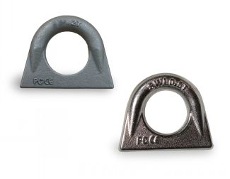 Anneau de levage à souder, acier ou inox 316