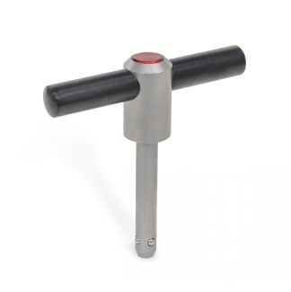 Broche à billes de levage à poignée en T, inox