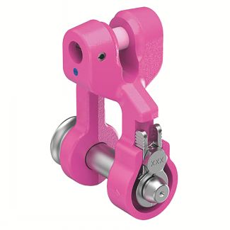 Manille à chape avec fermeture rapide, haute résistance, grade 100