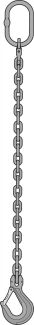 Elingue 1 brin, inox grade 60
