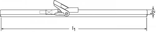 Sangle ceinture à tendeur - Schéma