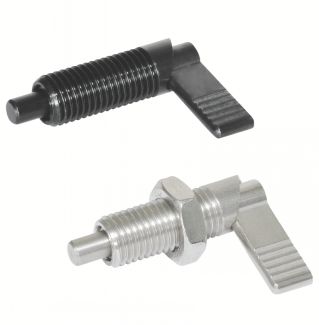 Doigt d'indexage avec blocage Acier, sans écrou