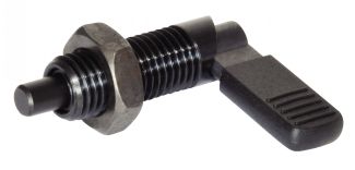 Doigt d'indexage avec blocage Acier, avec écrou