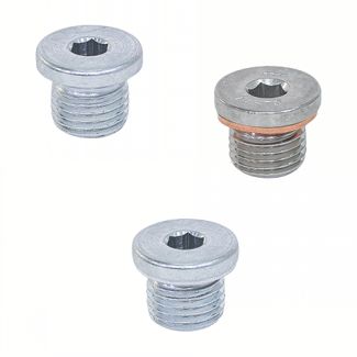 Bouchon d'huile 6 pans creux, Acier, sans joint