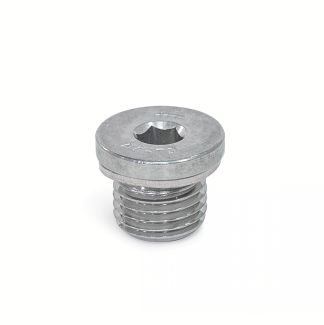 Bouchon d'huile 6 pans creux, Inox, joint inox