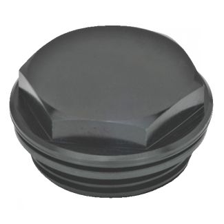 Bouchon d'huile aluminium anodisé noir Sans échappement