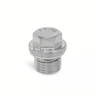 Bouchon d'huile, Inox, joint aluminium