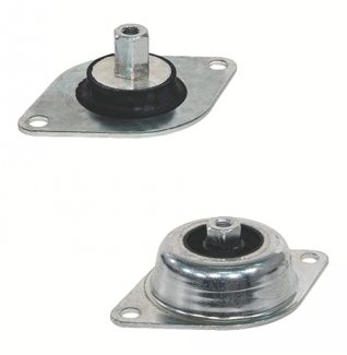 Support antivibratoire simple ou double action, acier