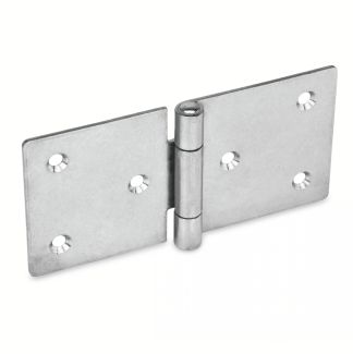 Charnière Inox, fraisée, asymétrique