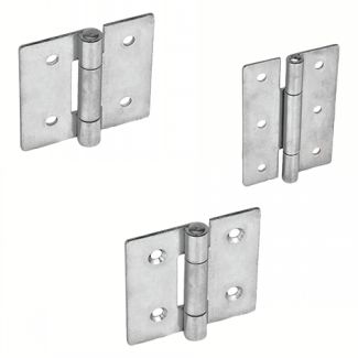 Charni&egrave;re Acier, perc&eacute;e