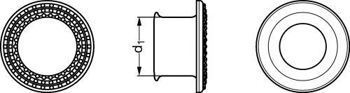 Bouchon pour p&eacute;dale de blocage - Sch&eacute;ma