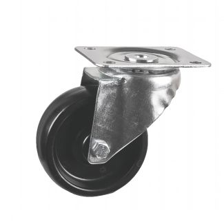 Roulette charge moyenne pivotante, &agrave; platine