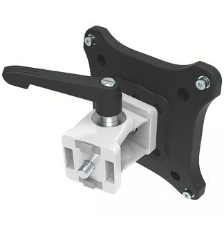 Support d'écran inclinable et pivotant, à blocage par manette indexable