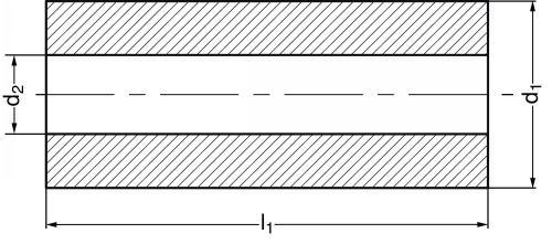 Ressort élastomère - Schéma