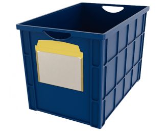 Pochette adh&eacute;sive, A5 - Exemple d'application