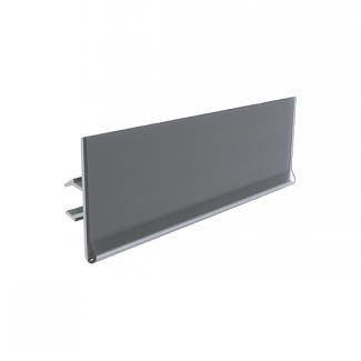 Porte-&eacute;tiquette pour profil&eacute;s aluminium, h1 = 28