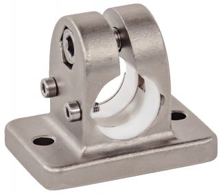Connecteur de tube à embase, Inox, avec insert