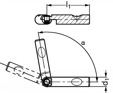 Raccord d'angle - Schéma