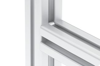Fixation standard acier ou inox - Exemple d'application