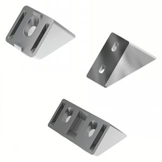 Equerre de fixation &agrave; 45&deg;