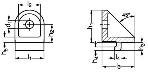 Equerre orientable - Sch&eacute;ma