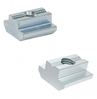 Tasseau en T acier ou inox, forme B