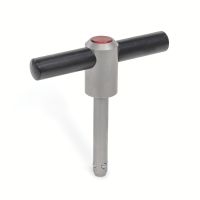 Broche à billes de levage à poignée en T, inox