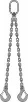 Elingue 2 brins, inox grade 60