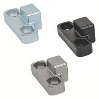 G&acirc;che pour verrou &agrave; ressort de rappel, acier ou inox