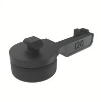 But&eacute;e caoutchouc cylindrique, pour profil&eacute;s aluminium, 70 Shore