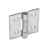 Charni&egrave;re Inox, perc&eacute;e