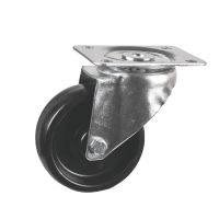 Roulette charge moyenne pivotante, &agrave; platine