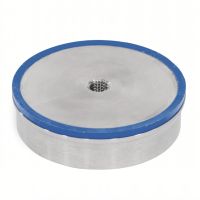 Support pour aimant inox 318 LN, conception hygiénique, Taraudé, joint FKM