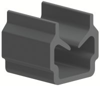 Joint pour panneaux pour profilés aluminium, Forme B - Rainure 8 mm