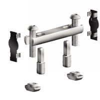 Fixation &agrave; boulon forme B, Largeur de profil&eacute; 80 &agrave; 100 mm - Vue &eacute;clat&eacute;e