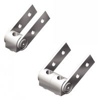Connecteur articul&eacute; &agrave; 180&deg;, pour profil&eacute;s aluminium, 94-3350-20-20