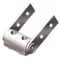 Connecteur articul&eacute; &agrave; 180&deg;, pour profil&eacute;s aluminium, 94-3350-20-40