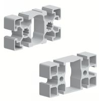 Profilé aluminium 45x90, forme B et M