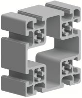 Profilé aluminium 100x100 forme B