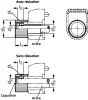 Bouton de régulation pour indicateur de position - Schéma