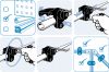 Crochet porte-outils, Pour tube - Montage