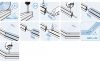 Raccord d'angle forme I - Montage