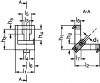 Equerre de fixation pour panneaux - Sch&eacute;ma
